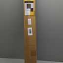 Cordless Bamboo Roman Shades for Windows, Blinds Size (34.5" W 48" H) Colour (Highfield Teak)