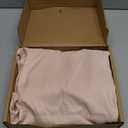 Amazon Basics Lightweight, Breathable Microfiber 4-Piece Bed Sheet Set with 14-Inch Deep Pockets, Full, Blush Pink, Solid