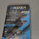 18 Inch Chainsaw Chain 3/8" LP Pitch, 050" Gauge, 62 Drive Links, fits DEWALT DCCS672B, Craftsman, Echo, Greenworks, Homelite, Poulan, Black & Decker and more (3 Chains) - 91vxl062g, 91px062x - S62