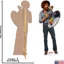 Cardboard People Bob Ross & Friend Life Size Cardboard Cutout Standup, One Size