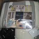 Madison Park Attingham Reversible Quilt Set - All Season Breathable Coverlet, Lightweight Cozy Bedding Layers, Matching Shams, Full/Queen(90"x90"), Black Multi, 7 Piece