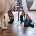 SERISIMPLE Viscose Bamboo Men's Breathable Quarter Thin Ankle High Socks - Comfort Cool Soft 5 Pairs (Large, Brown)