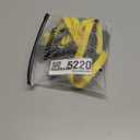 GORGLITTER Women's Triangle Jamaica Swimsuits Color Block High Waisted Bikini High Cut Thong Bathing Suit (Black, S)