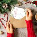 3 x Whaline 25 Pack Christmas Party Invitation Cards Holly Greenery Watercolor Leaves&Berries Invitation Paper Cards with Envelopes Xmas Holiday Party Invites