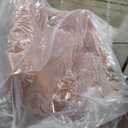 IDEALHOUSE 69 Inch Teddy Sofa, Loveseat Bean Bag Couch with Deep Seat, Upholstered Couches for Living Room, Bedroom, Apartment Brown