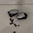 RBRL Bicycle Mirror, Extra Large Bike Mirror, 360 Adjustable Shatterproof and Durable Bar End Rear View Mirror Bi, Bicycle Side Mirror for E-Bike (Set) (pair)