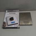 Taylor 11lb Stainless Steel Digital Kitchen Scale, Ultra-Thin, Silver