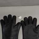 KITCHEN PERFECTION Silicone Smoker Oven Gloves -Extreme Heat Resistant BBQ Gloves -Handle Hot Food Right on Your Smoker Grill Fryer Pit|Waterproof Oven Mitts Grill Gloves |Superior Value Set+3 Bonuses (One Size Fits Most, Black)