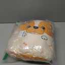 Bulldog Stuffed Animals Big Plush - 14 Inch Large Dog Stuffed Animal Puppy Body Pillow for Kids Adult Cute Plushies Embroidery Gifts for Boy Nap Pillow