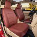 HKZ Customized Special seat Cover for Toyota Corolla (Burgundy, Hatchback,2019-2026 Corolla SE/XSE(Non-FX))