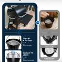 Grease Bucket HDW152 with 15 Pack Drip Bucket Liners for Traeger BAC407, Drip Tray & Drip Pan Liners Replacement for Traeger, Pit Boss, Z Grills & Oklahoma Joes