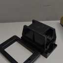 Recessed Outlet/Electrical Box Single Gang, for Wall Mount TV, Antenna, Phone and Cable TV, Suitable for GFCI Outlet and Standard Outlet, for Old or New Construction (Black)