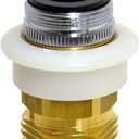 Danco 10521 Dual Thread Dishwasher Snap Coupling Adapter, 15/16-27 X 55/64-27 Male, 1.5 Gpm, No Size, golden white black