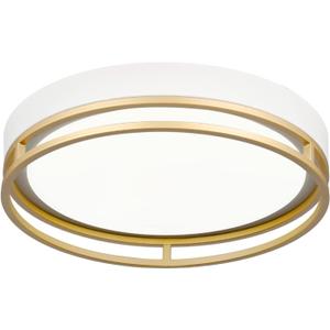 12.5 Inch LED Flush Mount Ceiling Light Fixture, 26W, Super Bright 1700 Lumens, 3 Color 3000K/4000K/5000K, Dimmable Ceiling Lamp for Bedroom Hallway Bathroom Kitchen Laundry (White Gold)