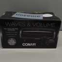 Conair Hot Rollers for Long, Medium & Short Hair, 12 Jumbo 1 " Heated Hair Rollers with Clips, Hot Curlers for Women, Volume & Curls, Black