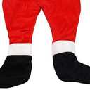 nezababycos Christmas Hanging Santa Claus Outdoor Decorations Large Climbing Santa Xmas for Outside Roof Window Balcony (3.6 Ft)