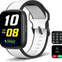 Smart Watch for Men Women,Alexa Built-in Smartwatch(Answer/Make Calls),1.8" HD Fitness Tracker,IP68 Waterproof 100+ Sport Mode Activity Tracker,Heart Rate SpO2 Sleep Monitor,iOS Android Compatible