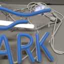 Land Shark Neon Beer Sign LED Shark Neon Lights Lager Neon Signs USB Powered Home Beer Bar Pub Man Cave Game Room Windows Garage Wall 17 x 9.5 IN