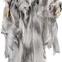 30" Flying Ghost Skeleton Hanging Halloween Decorations, Outdoor Gothic Witch Decor for Party, Outside Indoor Yard Garden Porch Haunted House Supplies