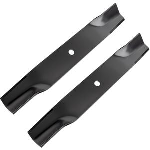 AM137324 Lawn Mower High Lift Blade, Compatible with John Dee re 38 Inch Deck 116H LX172 LX176 LT150 STX38 GT242 Sabre 1538H Lawn Tractors, Replace AM141041, 2 Blades