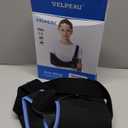Velpeau Arm Sling Shoulder Immobilizer for Women and Men, fit Left or Right Arm - Rotator Cuff Support Brace - Medical Sling for Shoulder, Clavicle, Elbow Injury (Comfort type, X-Large: Bust 41-47)
