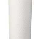 AmazonCommercial 2-Ply White Adapt-a-Size Kitchen Paper Towels, Absorbent, Thick, Individually Wrapped, 140 Towels per Roll (1 Roll)