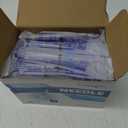 100 Pack Disposable 3ml/cc Lab Syringes with 23Ga 1 Inch Needle Luer Lock, Individually Sealed Packed