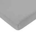 American Baby Company 3 Pack 100% Natural Cotton Fitted Mini Crib Sheets 38" x 24" - Soft & Breathable Small Nesting Portable Sheets, Fits Pack N Play Mattresses, Gray Star/Zigzag, for Boys & Girls