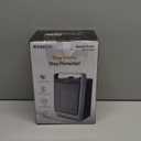 Space Heaters for Indoor Use, 1500W Portable Electric Heater with Thermostat, Ceramic Heater for Room Bedroom Office Under Desk with 3 Heating Levels, Safe Tip-Over Protection (Silver)