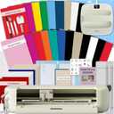 Cricut Explore 5 Essential Bundle with Rainbow Sampler + EasyPress 9x9