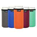 Cosmos 12 Oz Slim Can Sleeve Neoprene Slim Can Cooler Cover Non-Slip Tall Skinny Can Insulated Cover for Beer Beverage Drink Soda Slim Can, 5 Pcs Insulator Can Holder (For 12 Oz Slim Can/Skinny Can)