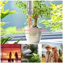 14Pcs Upgrade Plant Self Watering Spikes,Potted Plant Drip Irrigation Slow Automatic Release,Adjustable Watering System Devices with Control Valve Switch for Outdoor Indoor Plants (7 Green + 7Orange)
