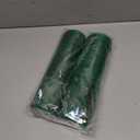 2 Rolls Christmas Mesh Ribbon 10 inch 30ft, Metallic Foil Deco Mesh, Ribbon for Wreath Christmas Tree Thanksgiving Fall Halloween Decorative Mesh Fabric Red and Green
