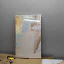 KREATIVE ARTS Large 5 Pieces Lotus Flower Blooming Wall Art Canvas Print Painting Modern Peaceful Still Life Artwork Zen Golden Floral Artwork for Meditation Room Decoration 60x32 Inches