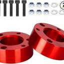 AEagle 3” Front Leveling Lift Kit for 2007-2019 Silverado Sierra, 2007-2019 Tahoe 1500, Forged 3 inch 6 Lug Aluminum Strut Spacers