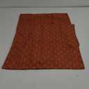 ZWJD Fall Pillow Covers 18x18 Set of 2 Soft Polyester Textured Pillow Covers with Stylish Flange Edge Cozy Farmhouse Throw Pillows for Couch Bed Sofa Living Room (Burnt Orange)