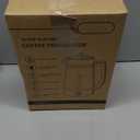 KIDISLE Percolator Coffee Pot Electric Coffee Maker, Brews 2–10 Cups, Auto Keep Warm, Stainless Steel Basket, Borosilicate Glass, Easy-Pour Spout, Cool-Touch Handle