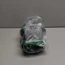 100 Pcs Christmas Velvet Balls Set, Christmas Balls Decorations, Flocked Hanging Ornaments for Xmas Tree Wedding Anniversary Party (Dark Green)