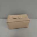 VLANDO Makeup Bag,Large Capacity Travel Toiletry Bag,Cosmetic Bags for Women PU Leather Waterproof Portable Pouch with Divider & Handle-Toffee