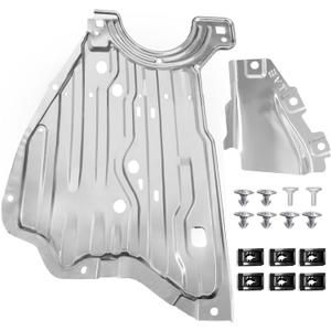 Engine Splash Guard Shield Under Car Shield Cover Compatible with Honda Accord 2018 2019 2020 2019 2022 Replace 74116TVAA00 74116-TVA-A00 Engine Splash Guard,Aluminum Engine Case Guard