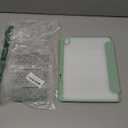 Case for iPad Air 11 Inch M4/M3/M2 2026/2025/2024, iPad Air 5th/4th Generation 10.9 Inch 2022/2020 with Pencil Holder, Auto Sleep/Wake, Shockproof Cover with Clear Back Shell (Light Green)