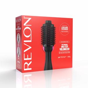 REVLON OneStep Volumizer Hair Dryer and Styler – Easy SalonStyle Blowouts – Less Frizz, More Shine, and Reduced Heat Damage, for All Hair Types and Lengths (White)