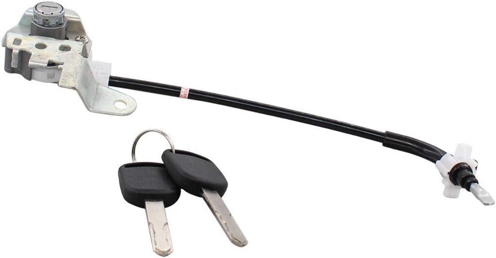 NewYall Front Left Door Lock Cylinder with Cable for Honda Civic 2006-2011 Driver Side 72185-SNA-A01 72185SNAA01