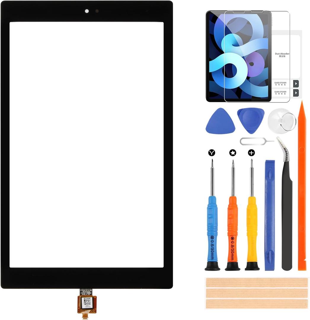 Touch Digitizer for Amazon Fire HD 10 (2019) M2V3R5, for Amazon Fire HD10 9th 2019 Touch Screen Replacement for Amazon Kindle Fire HD 10 9th Touchscreen Front Glass Panel with Kit (not LCD Display)
