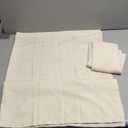 Chyhomenyc Natural Kitchen Curtains 45 Inch Length 2 Panels, Light Filtering Faux Linen Slub Textured Short Curtains, Neutral Soft Airy Window Treatment Curtain for Living Room Bedroom, 30Wx45L Inch