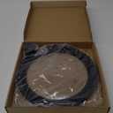 Universal Lid for Pots and Pans, Tempered Glass Skillet Lid, Universal Pan Lid Frying Pan Lid with Heat Resistant Silicone Rim, One Size Fits 10", 11" and 12"
