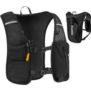 Running Vest for Women Men Adjustable Running Hydration Vest for Marathon Hiking Cycling