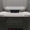 Coleman Classic Series Insulated Portable Rolling Cooler with Wheels, Leak-Resistant Outdoor Hard Cooler Keeps Ice up to 5 Days, 65-Quart (Rock Grey)