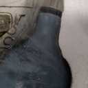 Sweejar Ceramic Olive Oil Dispenser Bottle, 20 Oz Relief Opaque Oil Cruet Protects Oil To Reduce Oxidation, Suitable for Storage Oil, Vinegar, Soy Sauce, Coffee Syrup, Liquids, Set of 1 (Fog Blue)