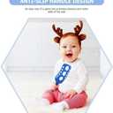 Sports Scoop Balls Set for Kids Outdoor Toss and Catch Game with 4 Scoops and 2 Balls Portable Active Play Toy for Backyard Beach Picnic and Family Gatherings